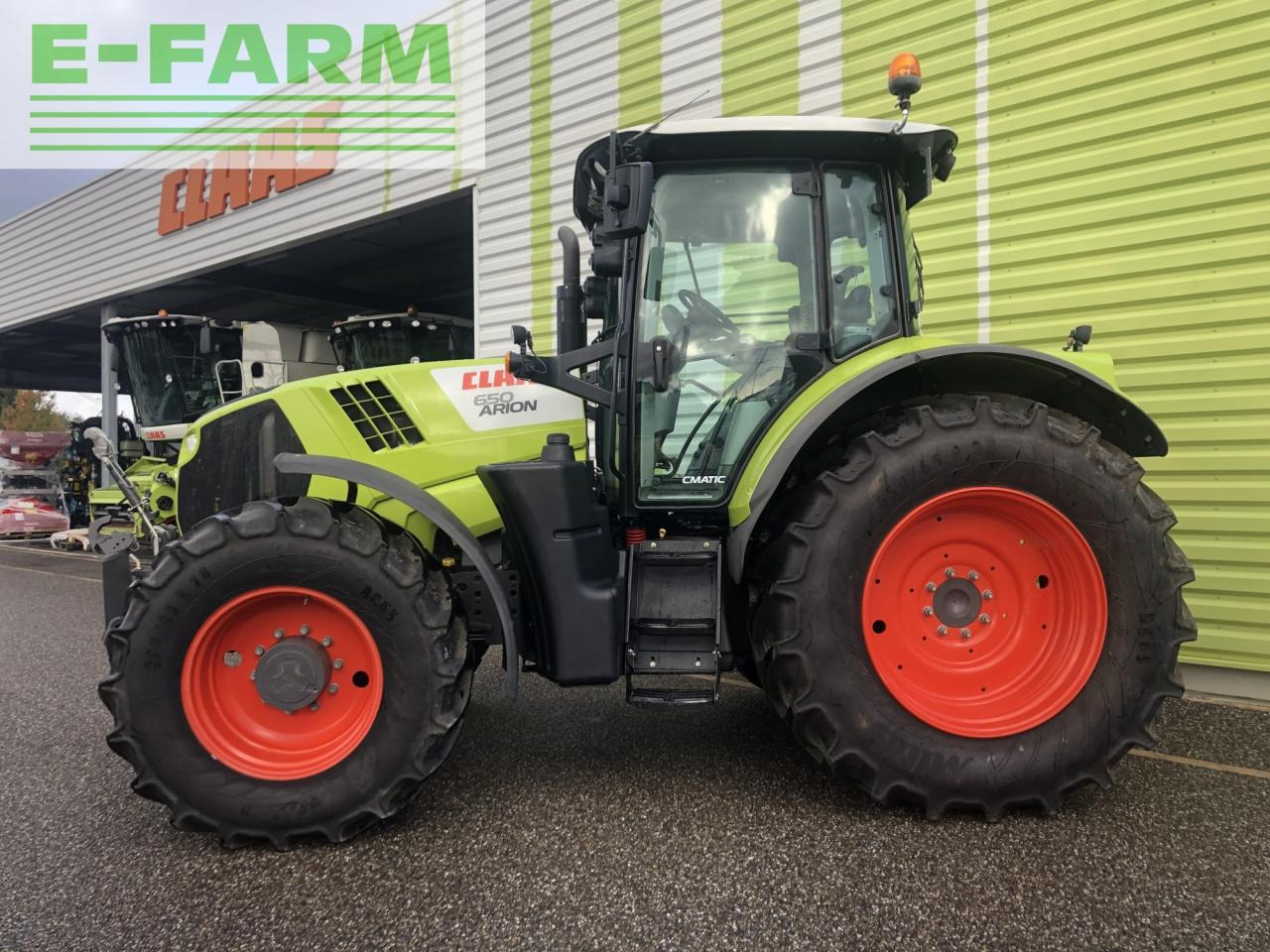CLAAS arion 650 cmatic (a37/400) - Трактор: снимка 2 CLAAS arion 650 cmatic (a37/400) - Трактор: снимка 2