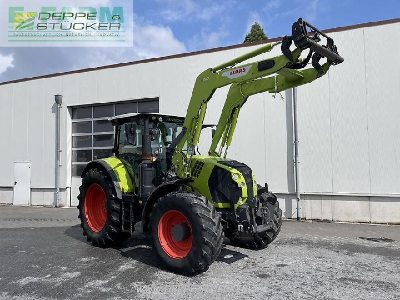 Трактор CLAAS arion 650 hexashift: снимка 8