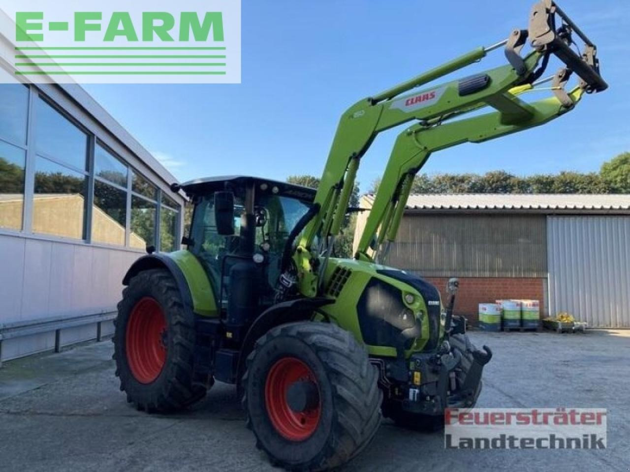 CLAAS arion 660 cmatic cebis CMATIC CEBIS - Трактор: снимка 2 CLAAS arion 660 cmatic cebis CMATIC CEBIS - Трактор: снимка 2