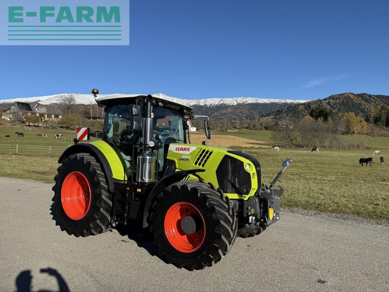 CLAAS arion 660 cmatic cebis CMATIC CEBIS - Трактор: снимка 1 CLAAS arion 660 cmatic cebis CMATIC CEBIS - Трактор: снимка 1