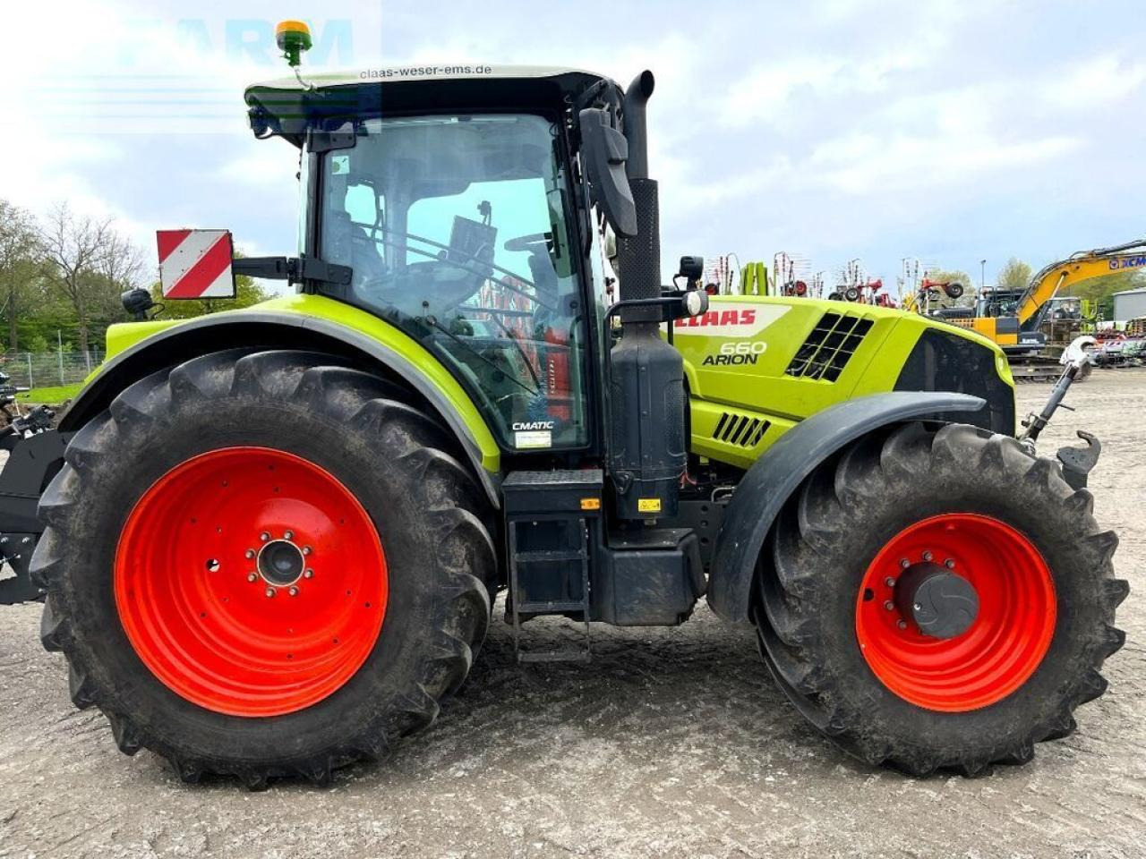 CLAAS arion 660 cmatic cebis, maxi care protect 2028, CMATIC CEBIS - Трактор: снимка 4 CLAAS arion 660 cmatic cebis, maxi care protect 2028, CMATIC CEBIS - Трактор: снимка 4