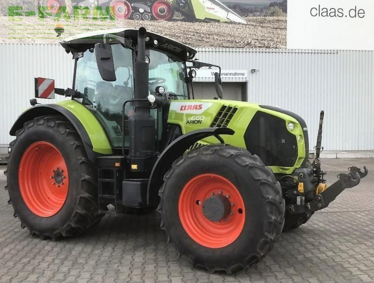 CLAAS arion 660 cmatic stage v - Трактор: снимка 4 CLAAS arion 660 cmatic stage v - Трактор: снимка 4