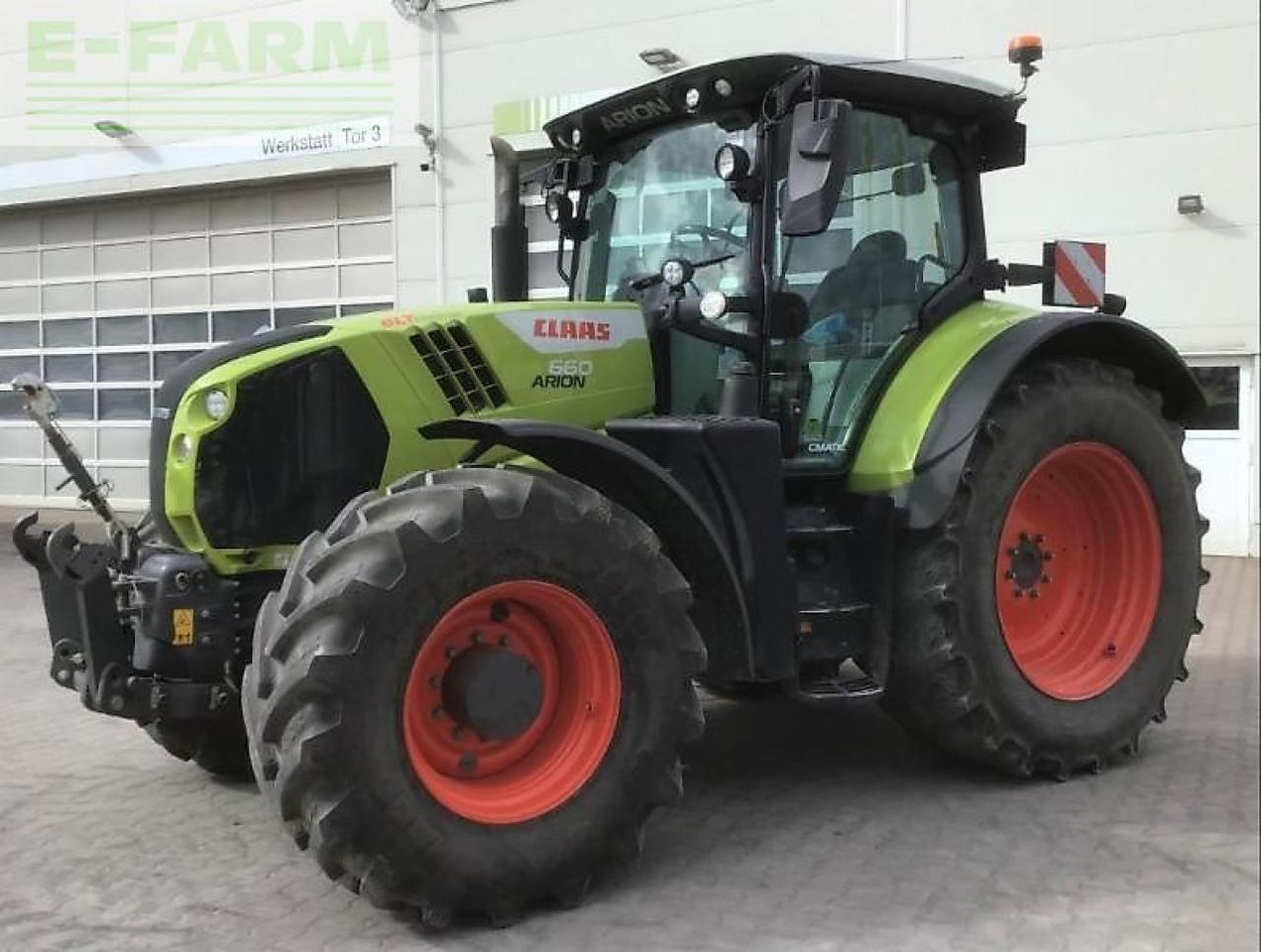 CLAAS arion 660 cmatic stage v - Трактор: снимка 1 CLAAS arion 660 cmatic stage v - Трактор: снимка 1