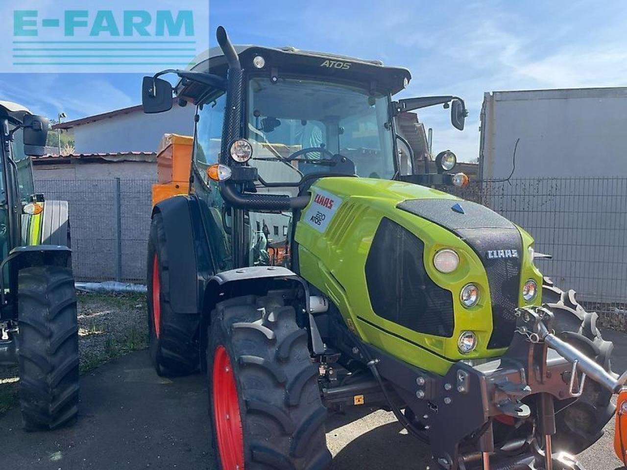 CLAAS atos 220 c - Трактор: снимка 1 CLAAS atos 220 c - Трактор: снимка 1