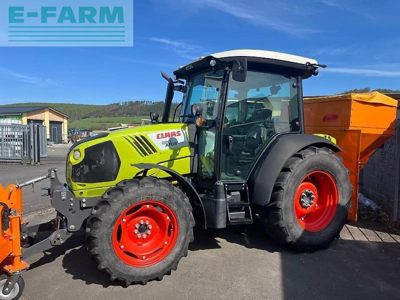 CLAAS atos 220 c - Трактор: снимка 2 CLAAS atos 220 c - Трактор: снимка 2