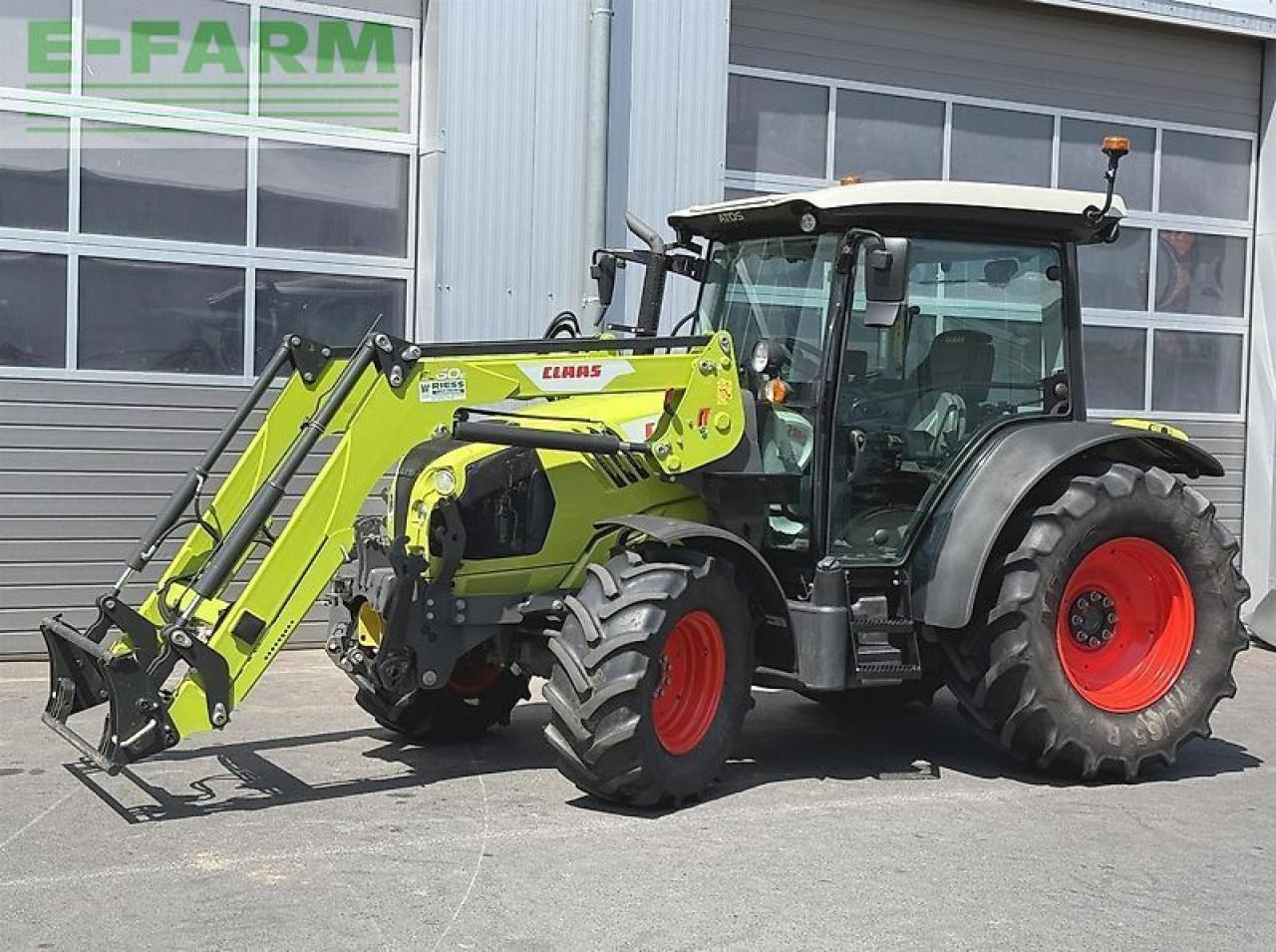 CLAAS atos 220 c + fl 60e sauter fhz - Трактор: снимка 1 CLAAS atos 220 c + fl 60e sauter fhz - Трактор: снимка 1