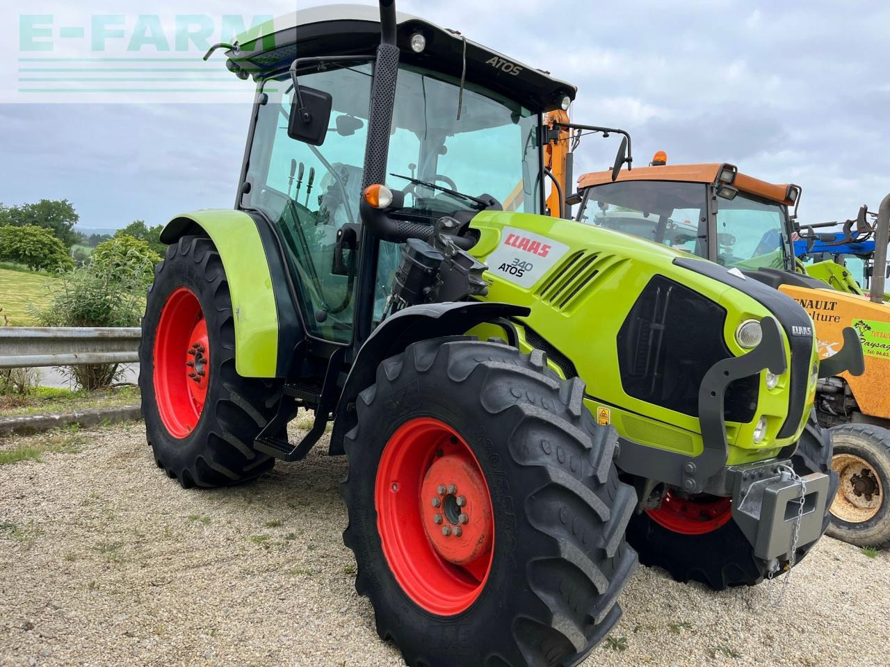 CLAAS atos 340 (a79/400) - Трактор: снимка 1 CLAAS atos 340 (a79/400) - Трактор: снимка 1