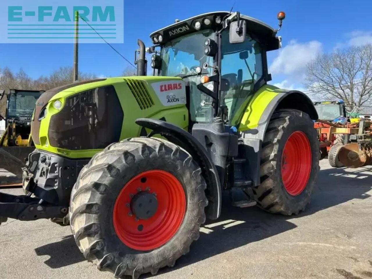 CLAAS axion 800 - Трактор: снимка 1 CLAAS axion 800 - Трактор: снимка 1
