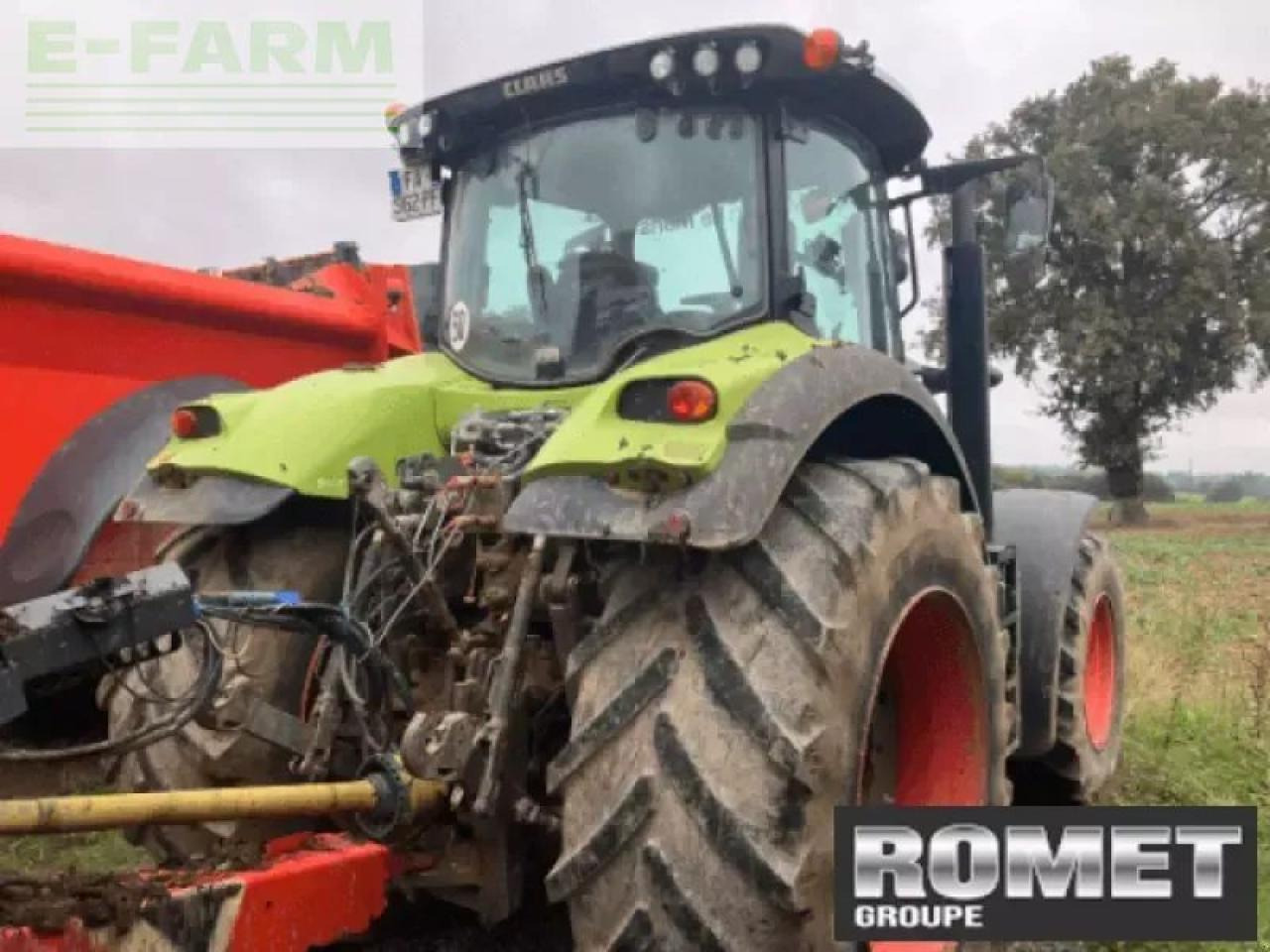 CLAAS axion 800 - Трактор: снимка 1 CLAAS axion 800 - Трактор: снимка 1