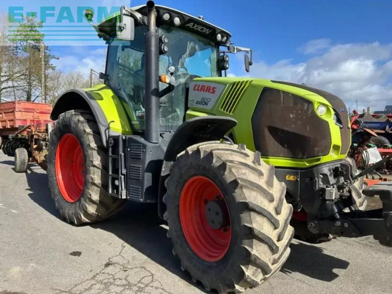 CLAAS axion 800 - Трактор: снимка 2 CLAAS axion 800 - Трактор: снимка 2