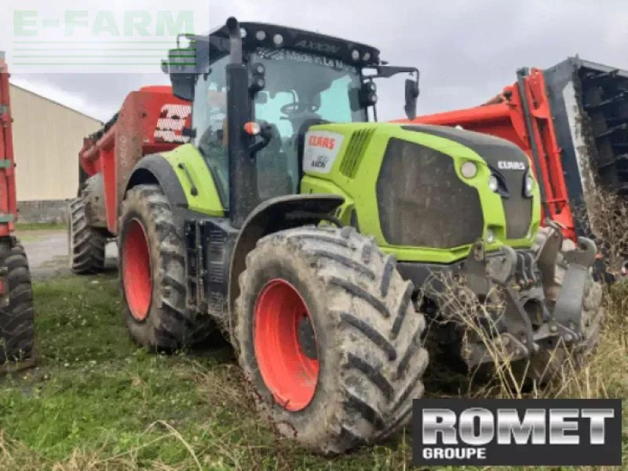 CLAAS axion 800 - Трактор: снимка 3 CLAAS axion 800 - Трактор: снимка 3