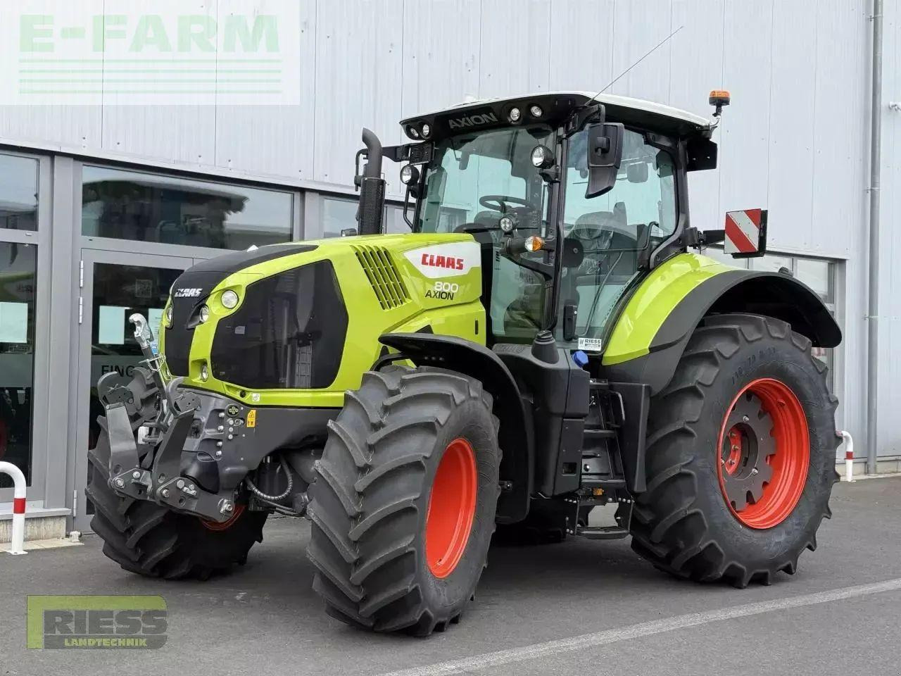 CLAAS axion 800 cis+ hexashift HEXASHIFT CIS+ - Трактор: снимка 1 CLAAS axion 800 cis+ hexashift HEXASHIFT CIS+ - Трактор: снимка 1