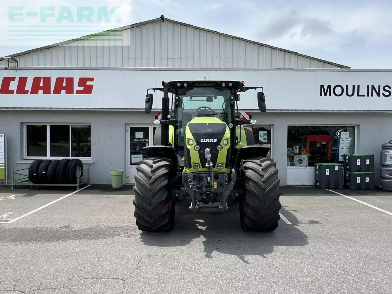 CLAAS axion 810 - Трактор: снимка 2 CLAAS axion 810 - Трактор: снимка 2