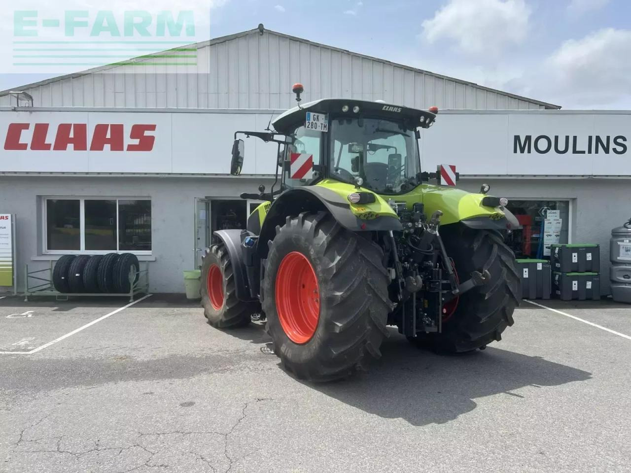 CLAAS axion 810 - Трактор: снимка 5 CLAAS axion 810 - Трактор: снимка 5