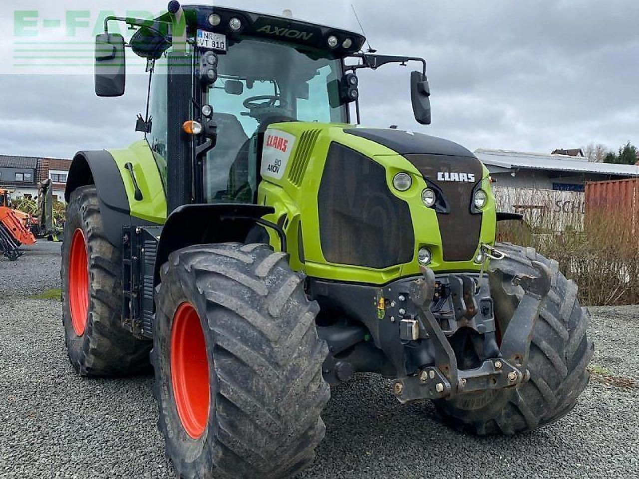 CLAAS axion 810 - Трактор: снимка 2 CLAAS axion 810 - Трактор: снимка 2