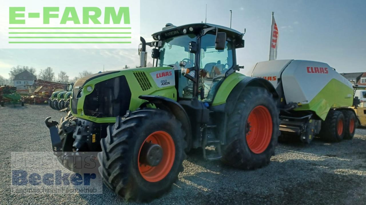 CLAAS axion 830 c-matic CMATIC - Трактор: снимка 1 CLAAS axion 830 c-matic CMATIC - Трактор: снимка 1