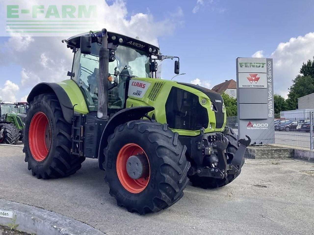 CLAAS axion 830 c-matic CMATIC - Трактор: снимка 1 CLAAS axion 830 c-matic CMATIC - Трактор: снимка 1