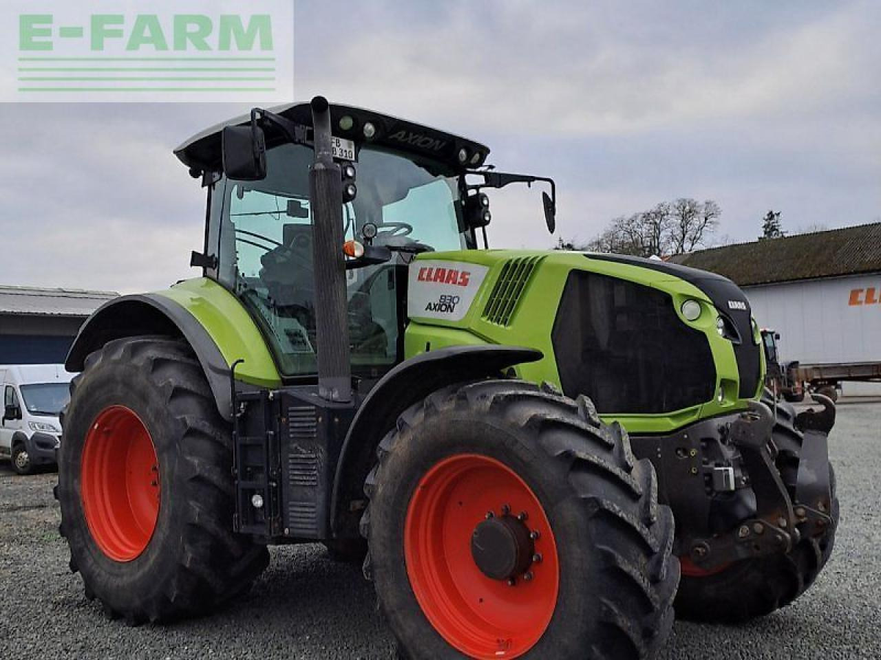 CLAAS axion 830 cebis - Трактор: снимка 4 CLAAS axion 830 cebis - Трактор: снимка 4