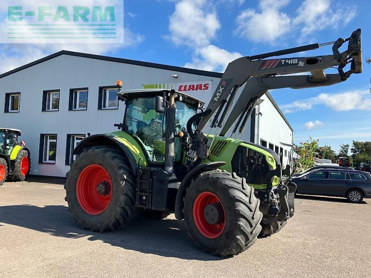 CLAAS axion 830 cmatic CMATIC - Трактор: снимка 1 CLAAS axion 830 cmatic CMATIC - Трактор: снимка 1