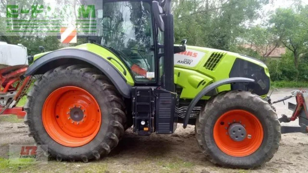 CLAAS axion 830 cmatic cebis CMATIC CEBIS - Трактор: снимка 1 CLAAS axion 830 cmatic cebis CMATIC CEBIS - Трактор: снимка 1