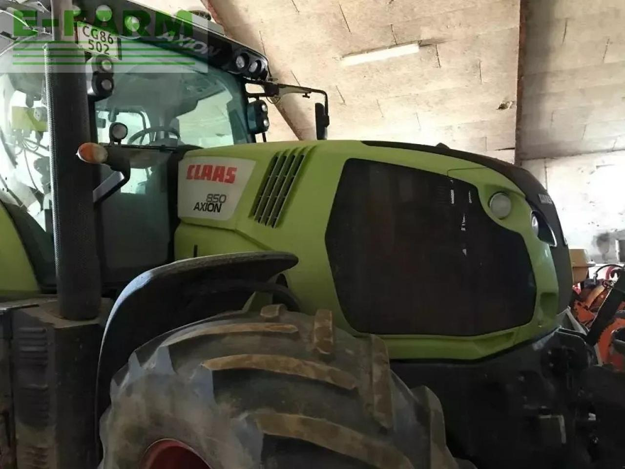 CLAAS axion 850 cebis - Трактор: снимка 4 CLAAS axion 850 cebis - Трактор: снимка 4