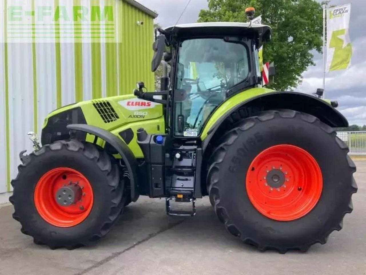 CLAAS axion 850 cmatic cebis CMATIC CEBIS - Трактор: снимка 5 CLAAS axion 850 cmatic cebis CMATIC CEBIS - Трактор: снимка 5