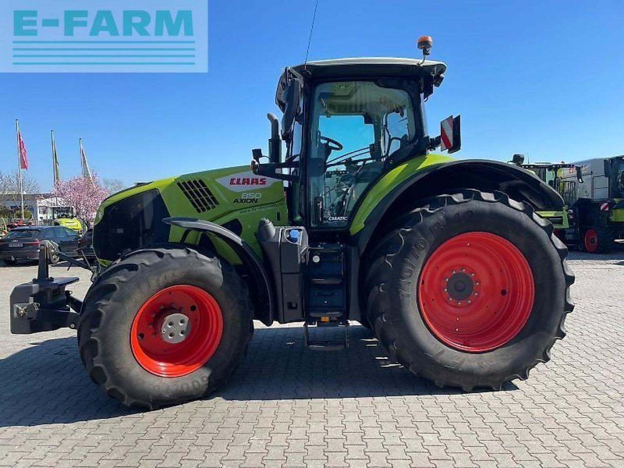 CLAAS axion 850 cmatic - stage v ci - Трактор: снимка 5 CLAAS axion 850 cmatic - stage v ci - Трактор: снимка 5