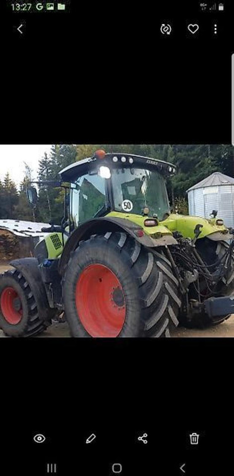 CLAAS axion 870 - Трактор: снимка 3 CLAAS axion 870 - Трактор: снимка 3