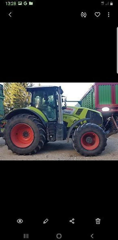 CLAAS axion 870 - Трактор: снимка 2 CLAAS axion 870 - Трактор: снимка 2