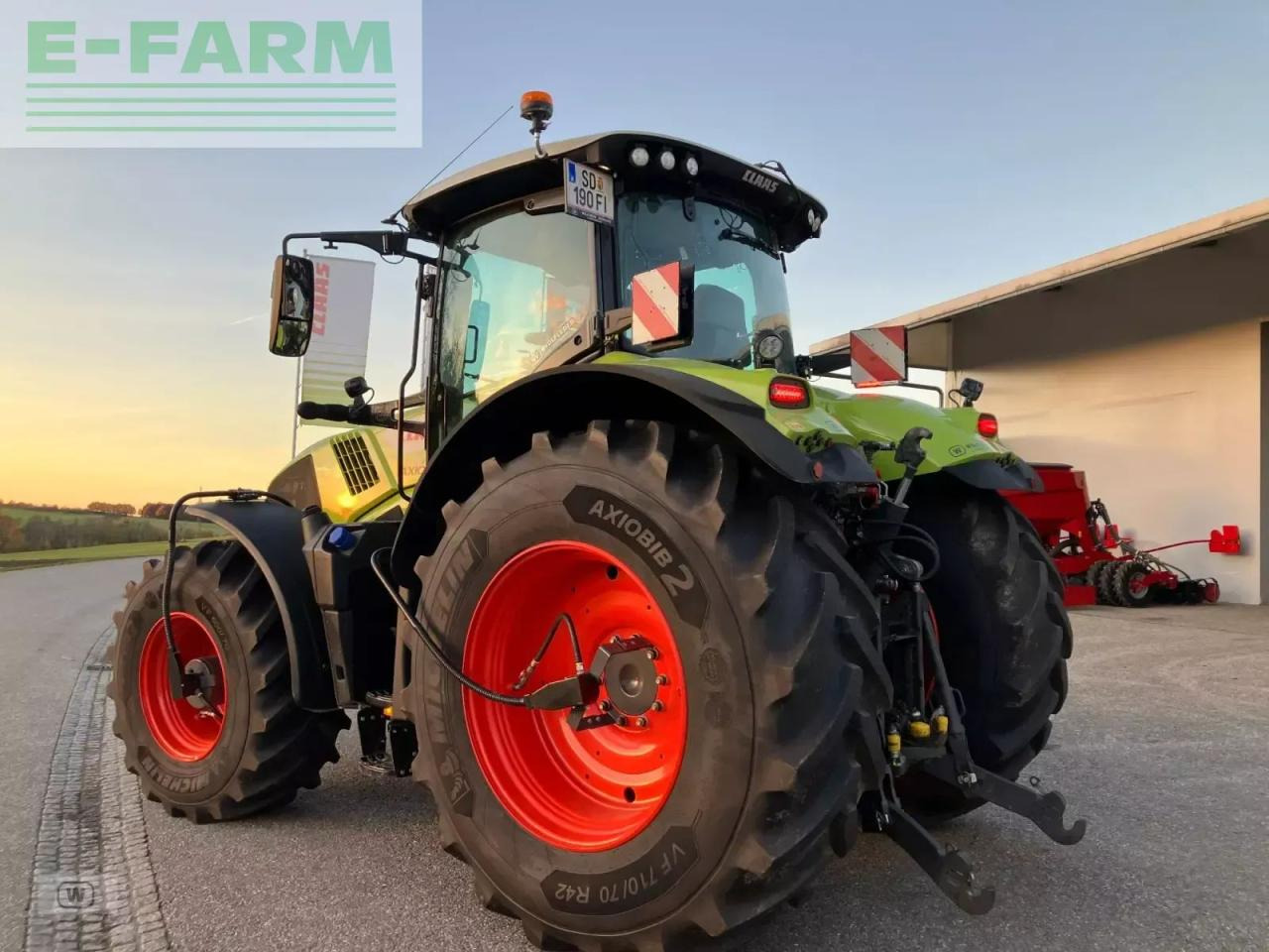 Трактор CLAAS axion 870 cmatic cebis CMATIC CEBIS: снимка 6 Трактор CLAAS axion 870 cmatic cebis CMATIC CEBIS: снимка 6