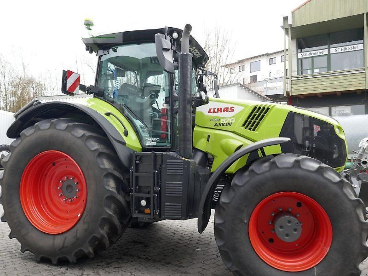 CLAAS axion 870 cmatic cebis inkl. cemis 1200 CMATIC CEBIS - Трактор: снимка 5 CLAAS axion 870 cmatic cebis inkl. cemis 1200 CMATIC CEBIS - Трактор: снимка 5