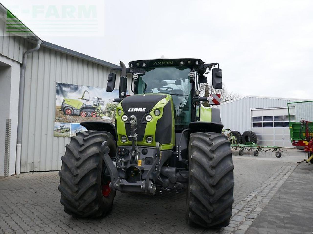 CLAAS axion 870 cmatic cebis inkl. cemis 1200 CMATIC CEBIS - Трактор: снимка 3 CLAAS axion 870 cmatic cebis inkl. cemis 1200 CMATIC CEBIS - Трактор: снимка 3