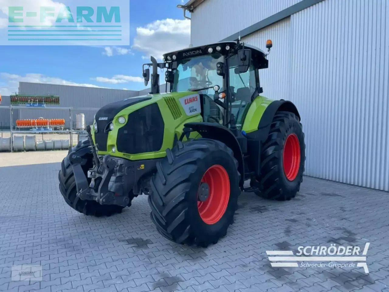 CLAAS axion 870 cmatic rtk CMATIC - Трактор: снимка 5 CLAAS axion 870 cmatic rtk CMATIC - Трактор: снимка 5