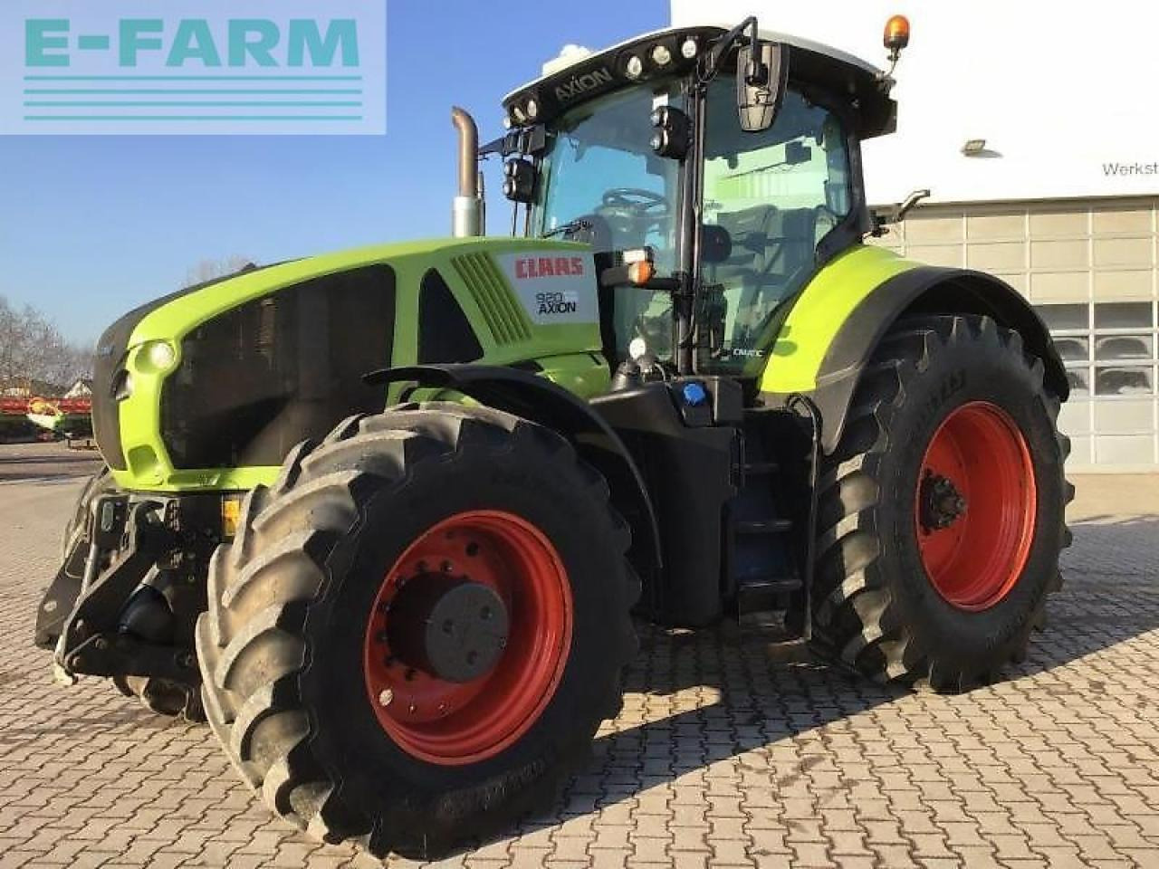 CLAAS axion 920 - Трактор: снимка 1 CLAAS axion 920 - Трактор: снимка 1