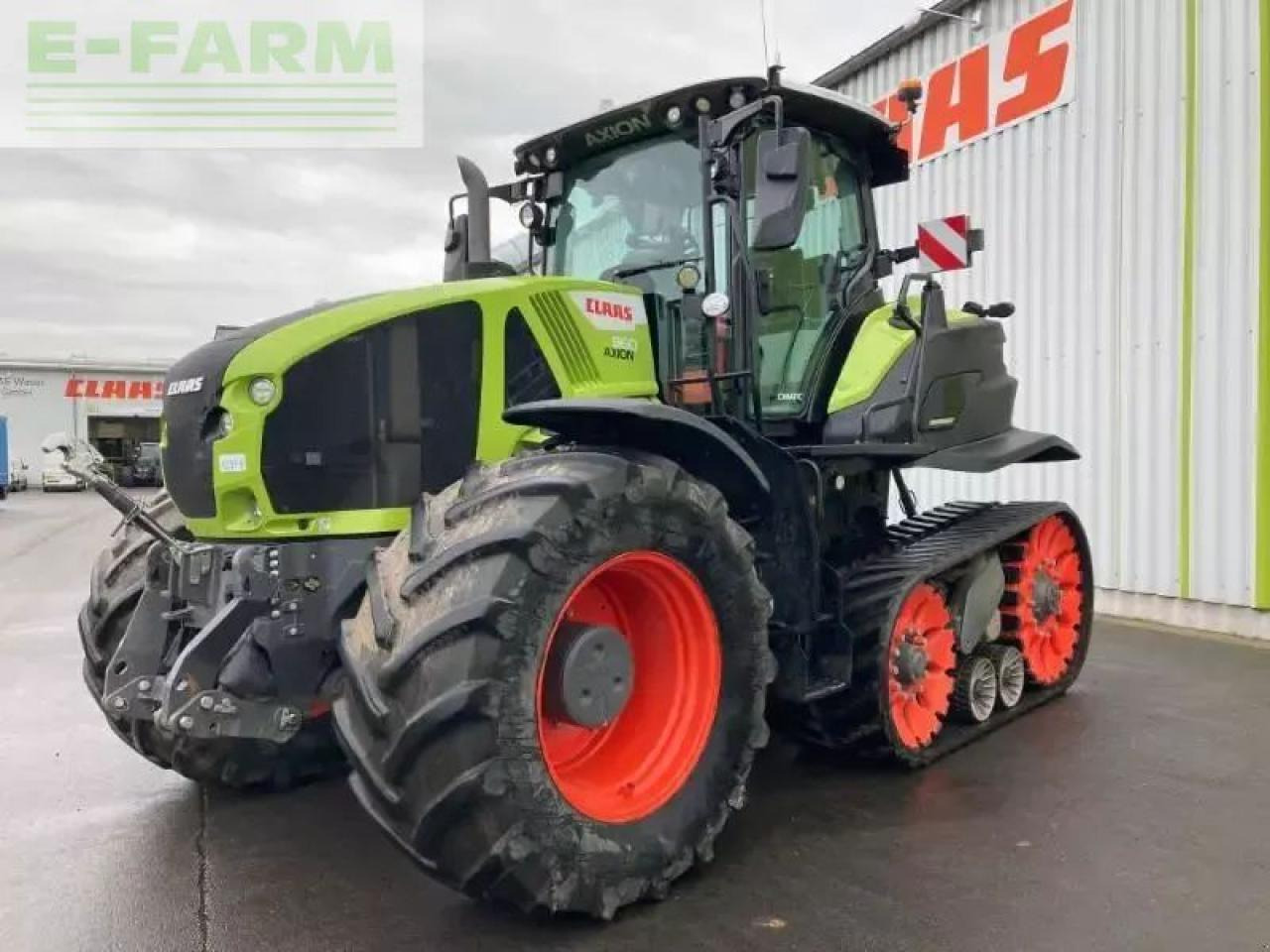 CLAAS axion 960 terratrac - Трактор: снимка 1 CLAAS axion 960 terratrac - Трактор: снимка 1