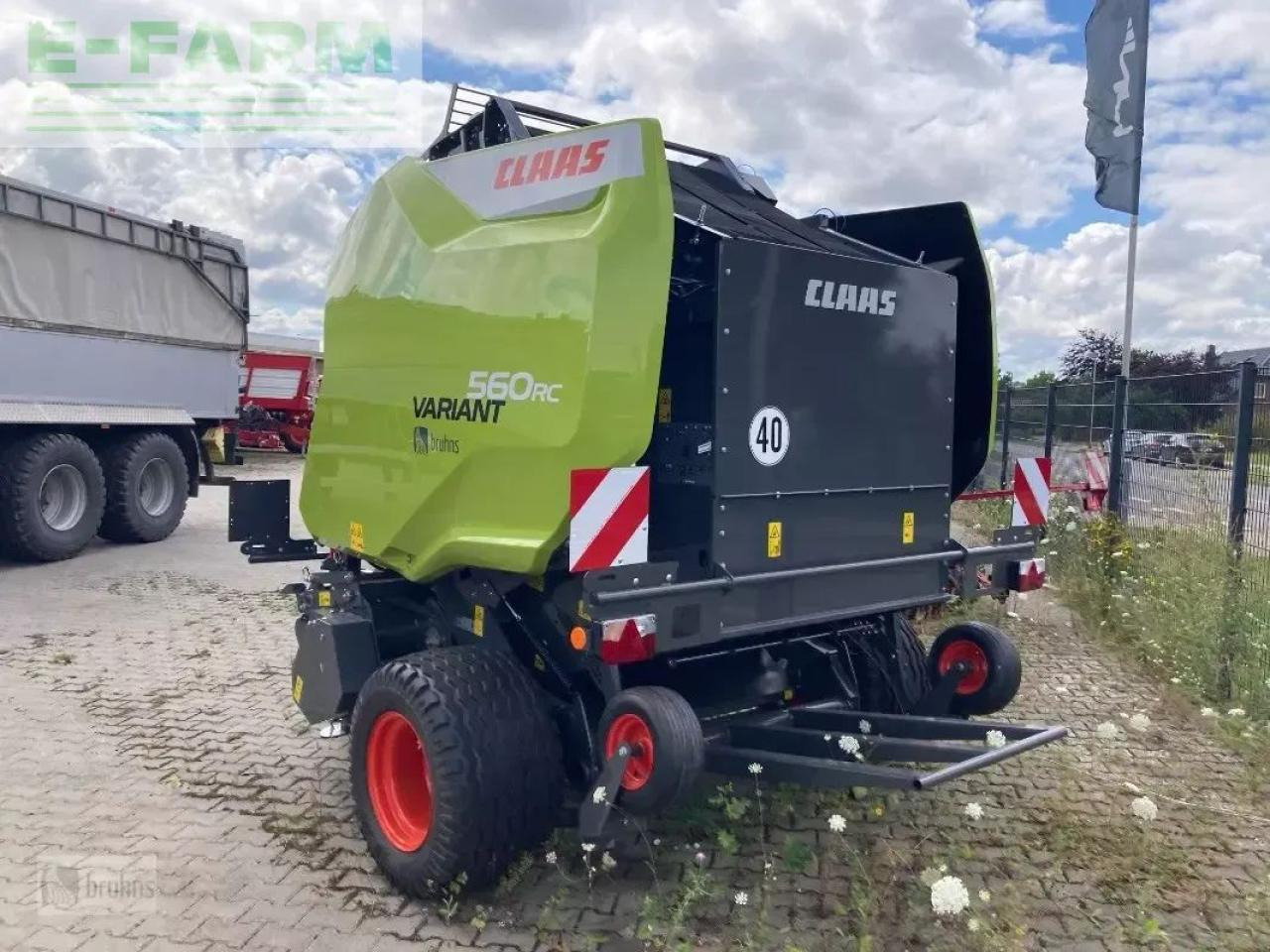 CLAAS claas variant 560 rc pro - neu - Сламопреса за квадратни бали: снимка 2 CLAAS claas variant 560 rc pro - neu - Сламопреса за квадратни бали: снимка 2