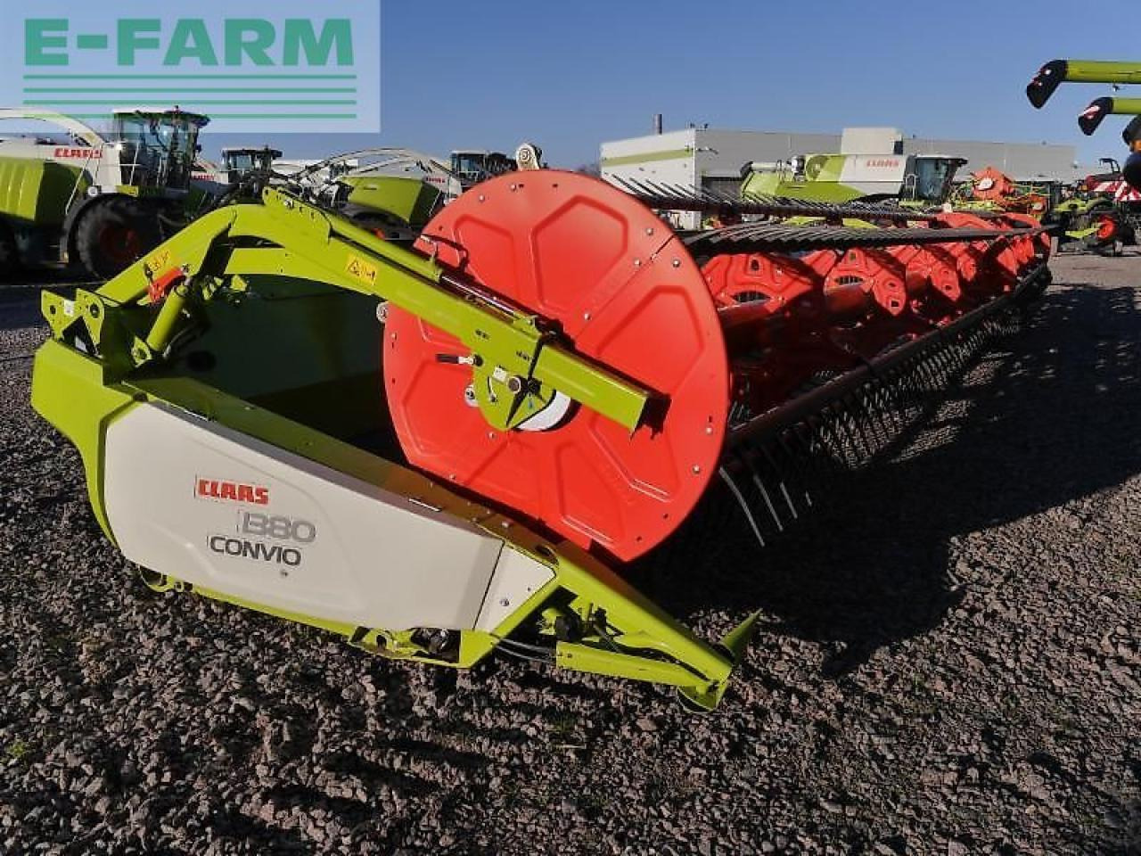 CLAAS convio 1380 - Хедер: снимка 1 CLAAS convio 1380 - Хедер: снимка 1