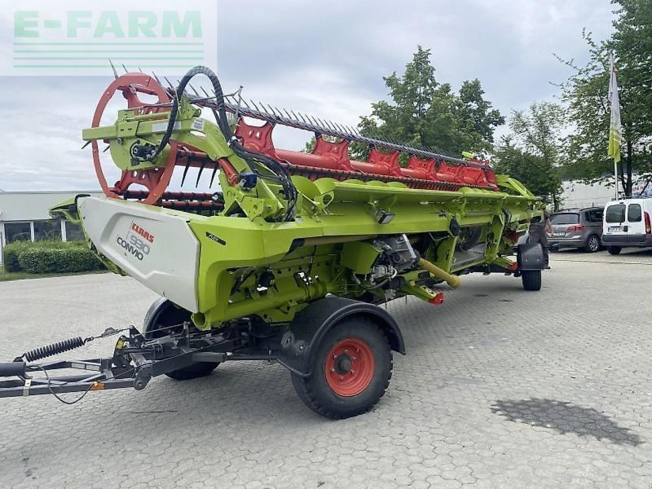CLAAS convio flex 930 + tw - Принадлежност за силажокомбайн: снимка 3 CLAAS convio flex 930 + tw - Принадлежност за силажокомбайн: снимка 3