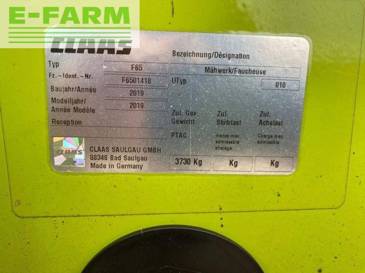 Косачка CLAAS disco 9200 c as: снимка 26