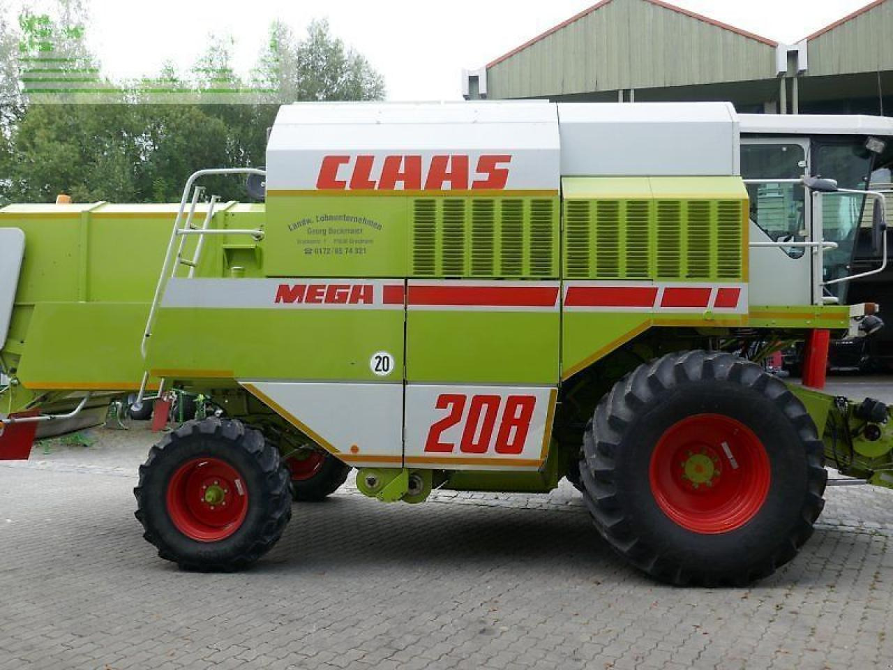 CLAAS dominator 208 mega - sofort verfügbar! - Зърнокомбайн: снимка 3 CLAAS dominator 208 mega - sofort verfügbar! - Зърнокомбайн: снимка 3