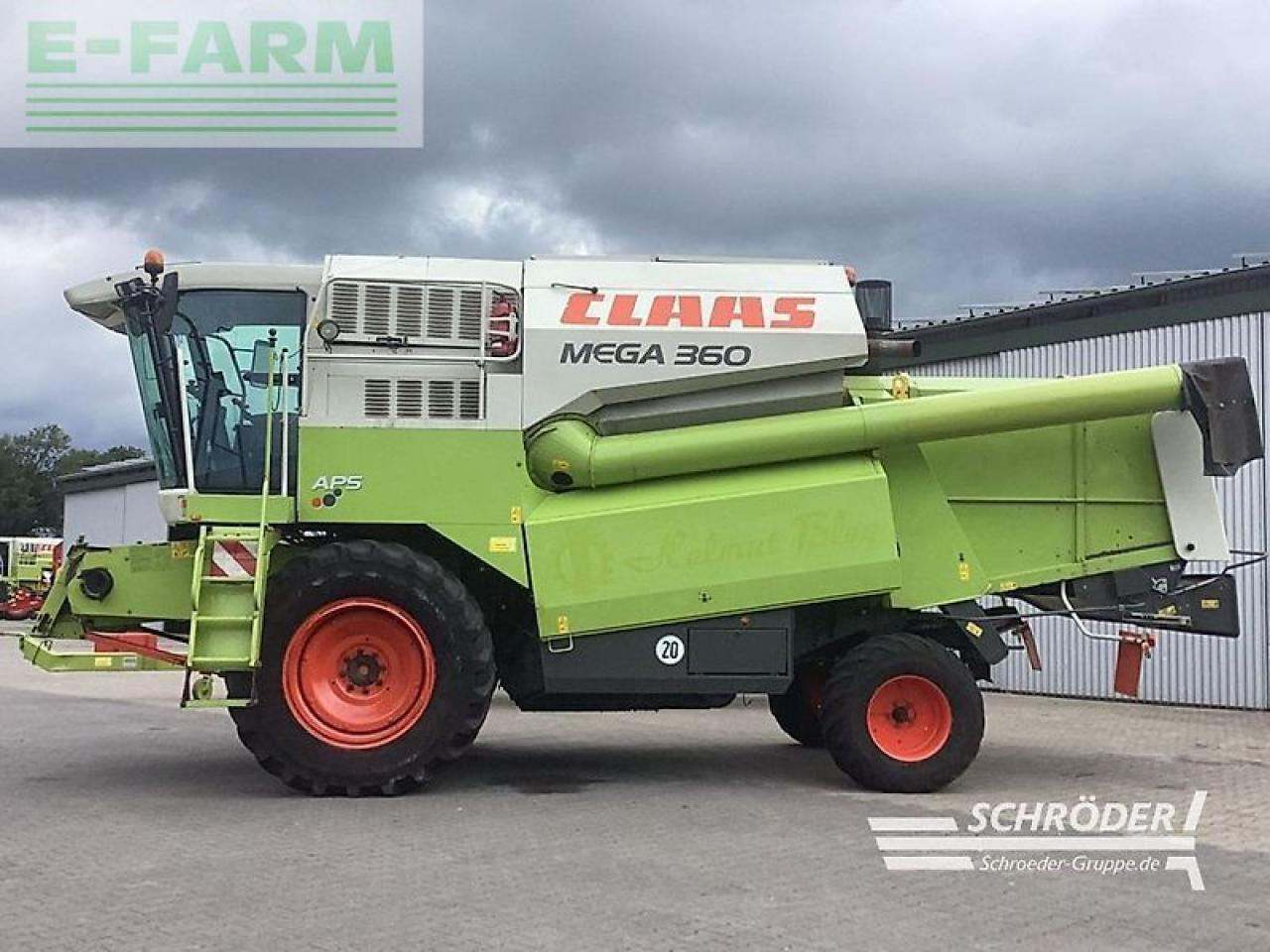 CLAAS dominator 360 mega + c 600 schneidwerk - Зърнокомбайн: снимка 2 CLAAS dominator 360 mega + c 600 schneidwerk - Зърнокомбайн: снимка 2