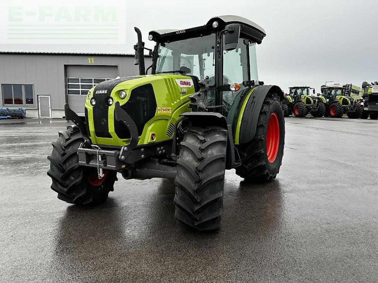 CLAAS elios 210 (kabine mit glasdach) - Трактор: снимка 2 CLAAS elios 210 (kabine mit glasdach) - Трактор: снимка 2