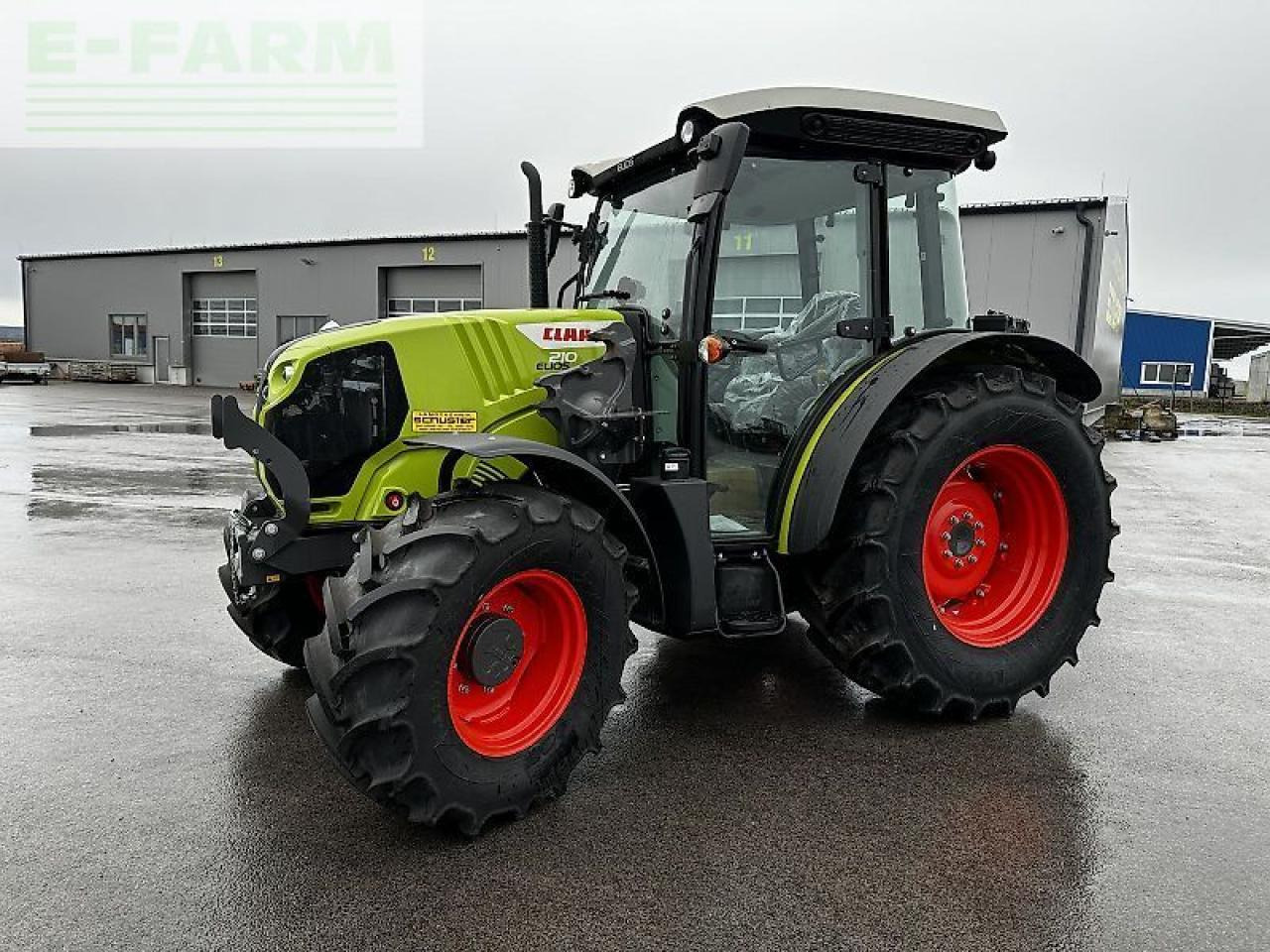 CLAAS elios 210 (kabine mit glasdach) - Трактор: снимка 1 CLAAS elios 210 (kabine mit glasdach) - Трактор: снимка 1
