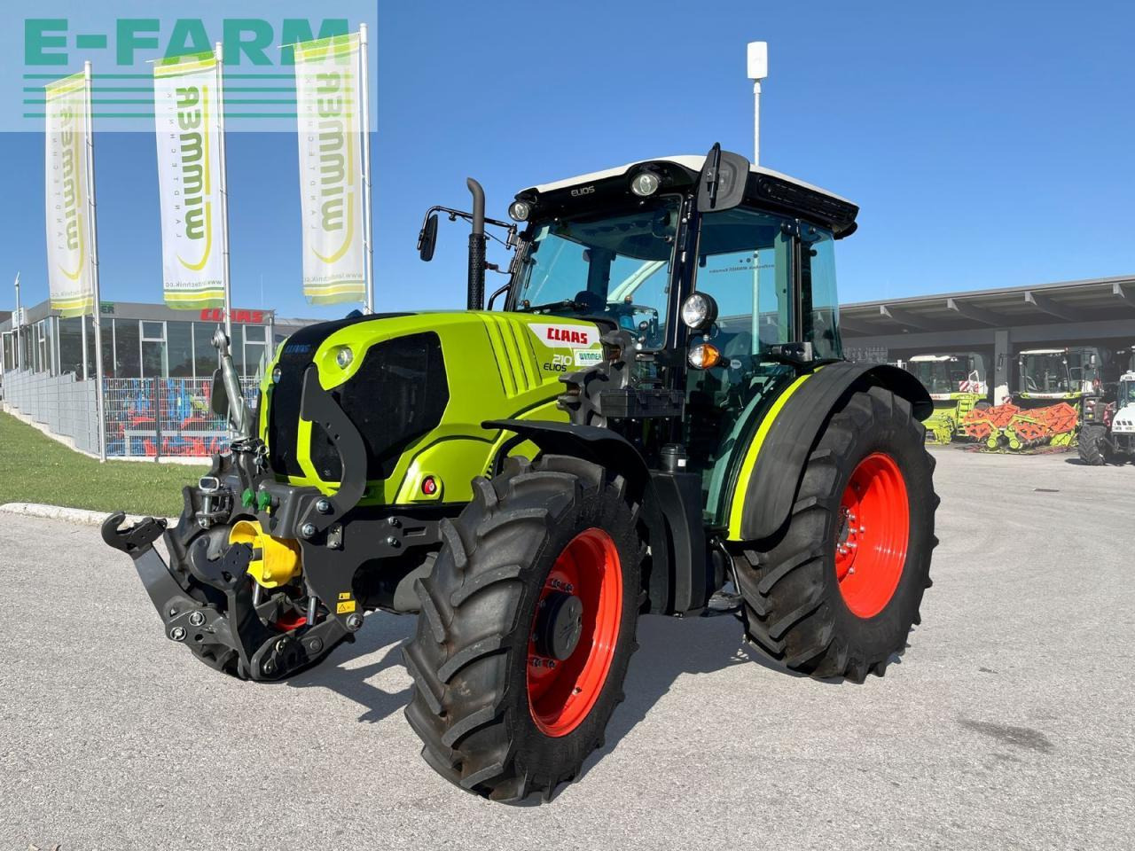 CLAAS elios 210 / lastschalt (gebrauchter elios 200) - Трактор: снимка 1 CLAAS elios 210 / lastschalt (gebrauchter elios 200) - Трактор: снимка 1