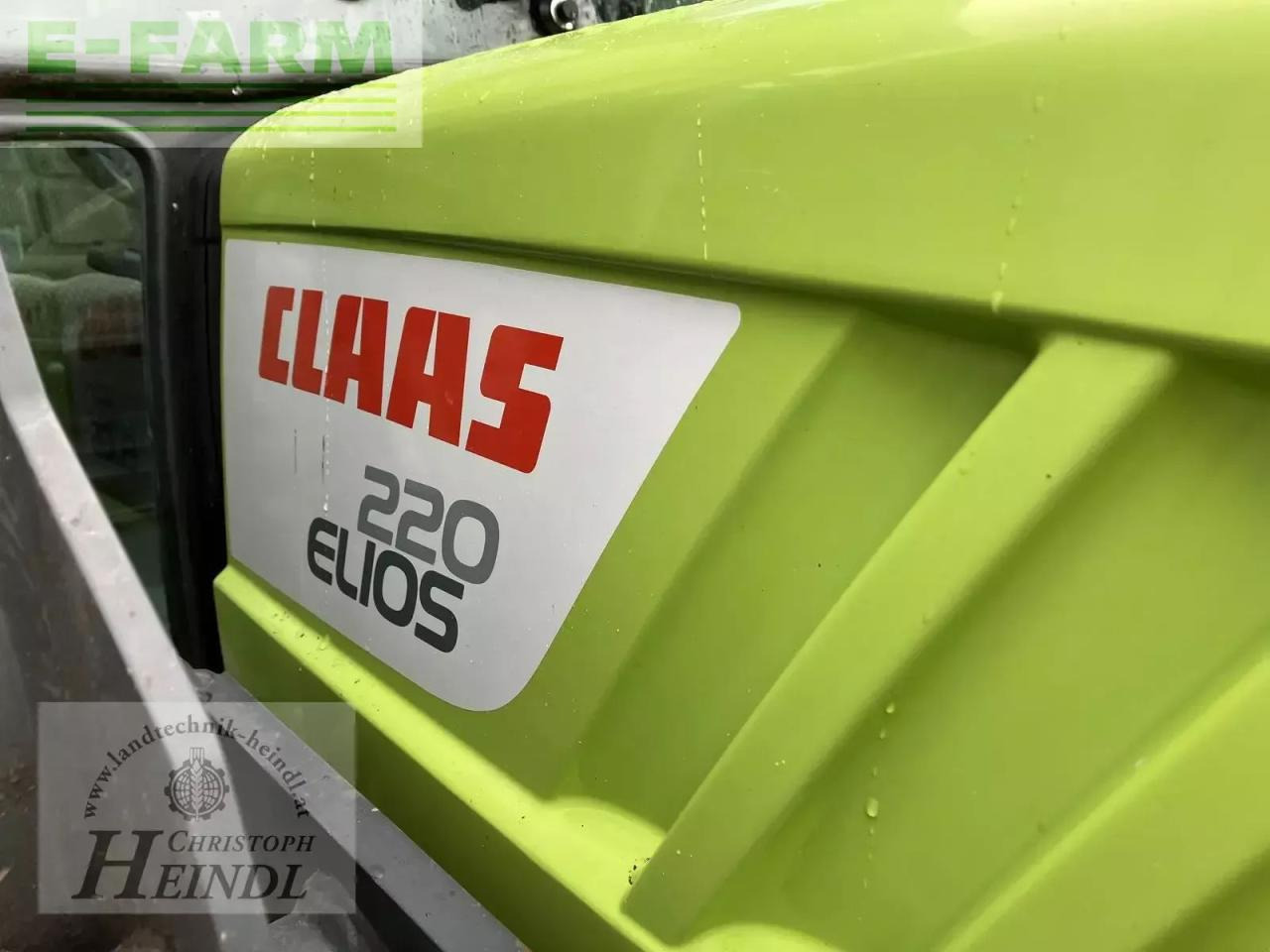 Трактор CLAAS elios 220: снимка 7