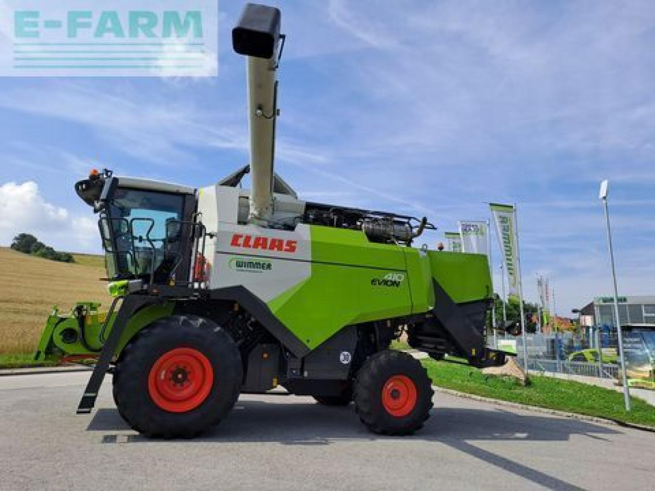 CLAAS evion 410 classic - Зърнокомбайн: снимка 2 CLAAS evion 410 classic - Зърнокомбайн: снимка 2