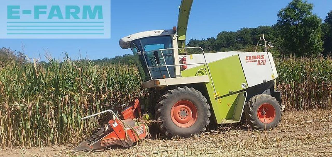 CLAAS jaguar 820 - Силажокомбайн: снимка 2 CLAAS jaguar 820 - Силажокомбайн: снимка 2