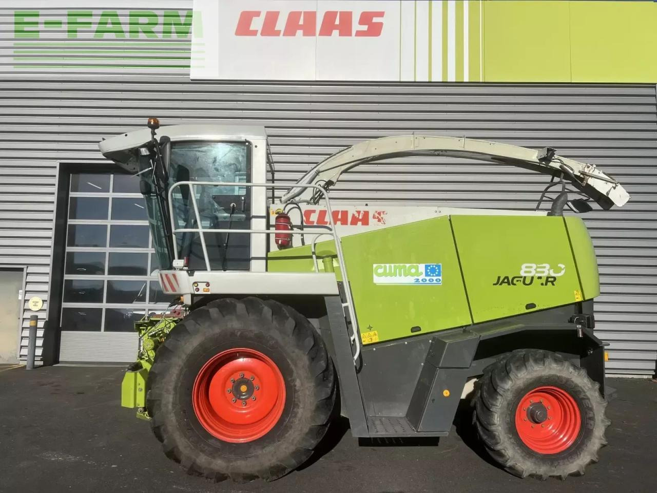 CLAAS jaguar 830 2rm - Силажокомбайн: снимка 4 CLAAS jaguar 830 2rm - Силажокомбайн: снимка 4