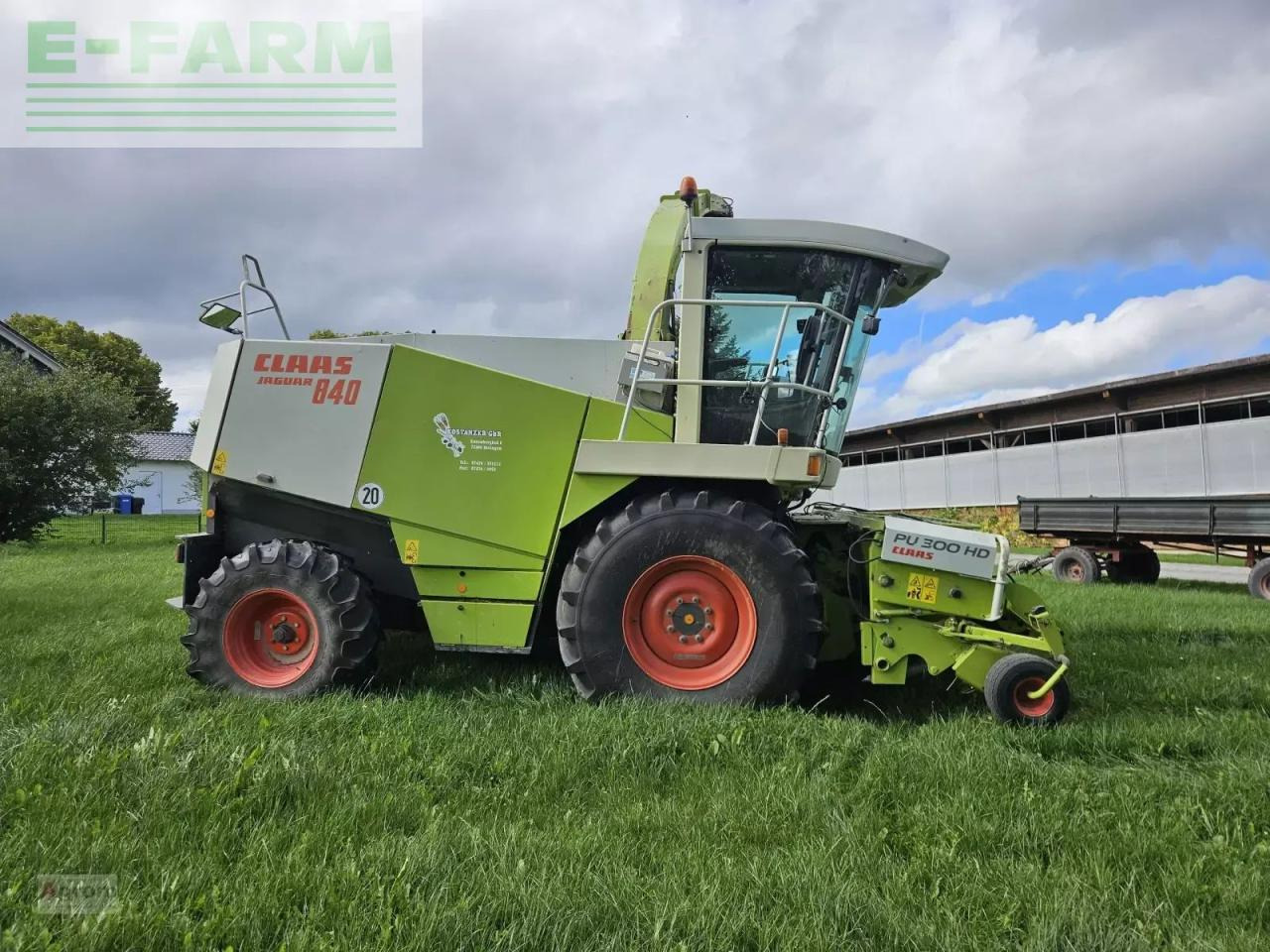 CLAAS jaguar 840 - Силажокомбайн: снимка 2 CLAAS jaguar 840 - Силажокомбайн: снимка 2