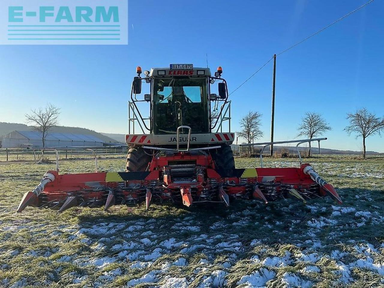 CLAAS jaguar 870 speedstar + kemper 360 plus + pick-up top! - Силажокомбайн: снимка 3 CLAAS jaguar 870 speedstar + kemper 360 plus + pick-up top! - Силажокомбайн: снимка 3